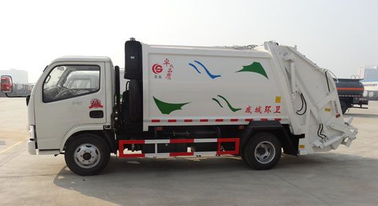東風(fēng)銳玲5立方壓縮垃圾車(chē)