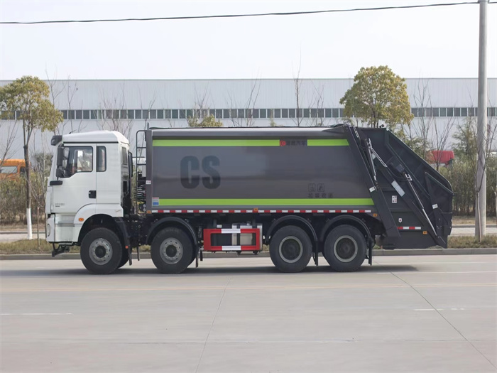 陜汽德龍20方壓縮式垃圾車(chē)