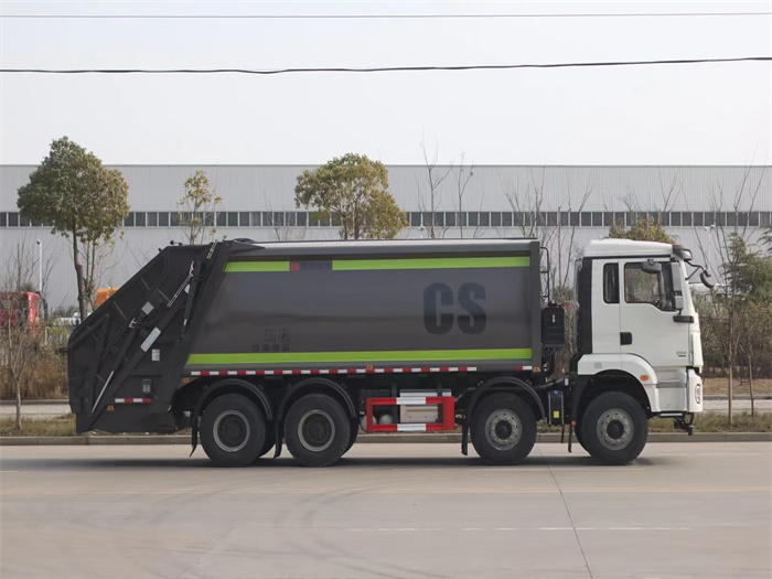 陜汽德龍20方壓縮式垃圾車(chē)