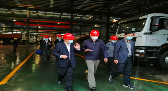 要聞：市委書記陳瑞峰蒞臨湖北楚勝調研企業(yè)疫情防控和復工復產(chǎn)工作